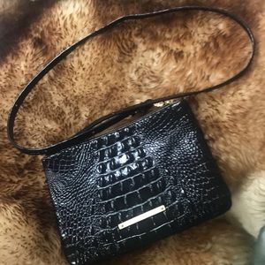 ⚡️Gorgeous Black Croc Brahmin Purse ⚡️